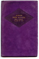 Albion Class of 1935 diploma cover