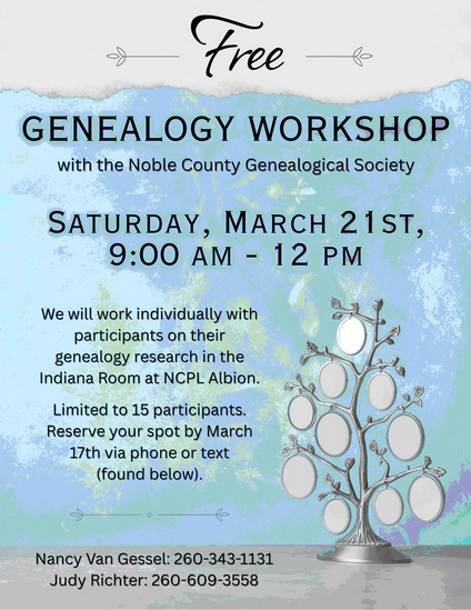 Workshop announcement