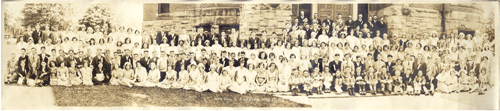 Go to large pdf image of 1931 graduating class - Adobe Reader needed to view image! 1931 Common School Graduating Class from Adam J. Barrone